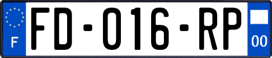 FD-016-RP