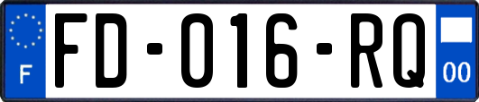 FD-016-RQ