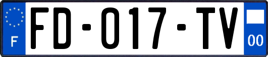 FD-017-TV