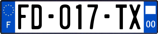 FD-017-TX