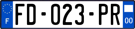 FD-023-PR