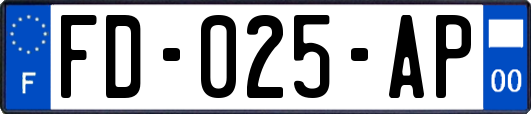 FD-025-AP