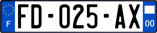 FD-025-AX