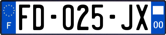 FD-025-JX