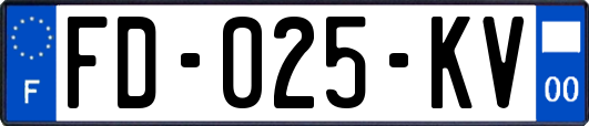 FD-025-KV