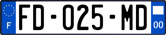 FD-025-MD