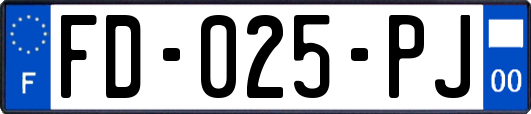 FD-025-PJ