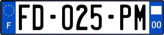 FD-025-PM