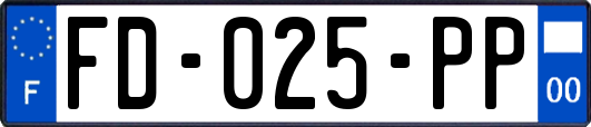 FD-025-PP