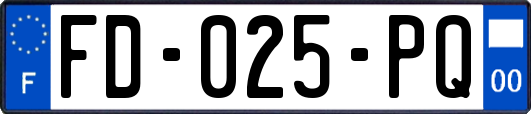 FD-025-PQ