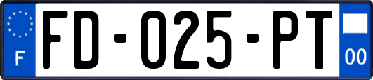 FD-025-PT