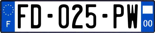 FD-025-PW
