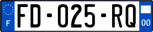 FD-025-RQ