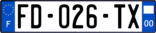 FD-026-TX