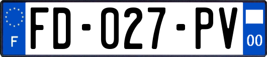 FD-027-PV