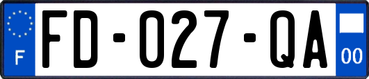 FD-027-QA