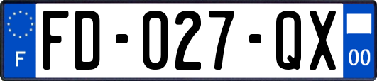 FD-027-QX