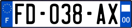 FD-038-AX