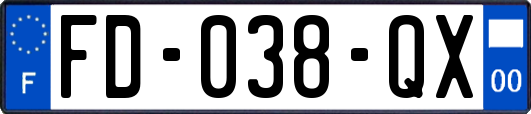 FD-038-QX