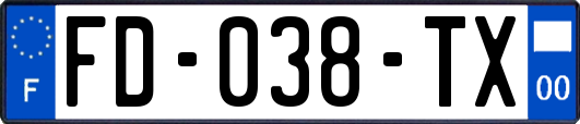 FD-038-TX
