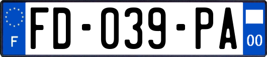 FD-039-PA
