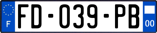 FD-039-PB