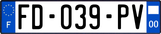FD-039-PV