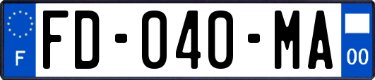 FD-040-MA