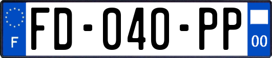FD-040-PP