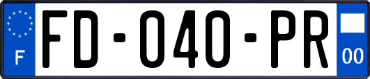 FD-040-PR
