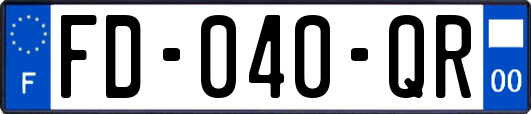 FD-040-QR