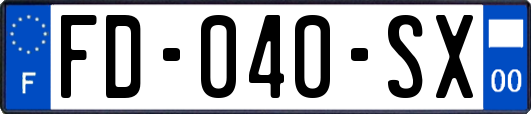 FD-040-SX