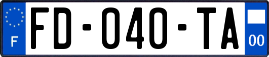 FD-040-TA