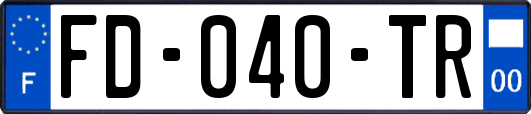 FD-040-TR