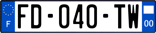 FD-040-TW