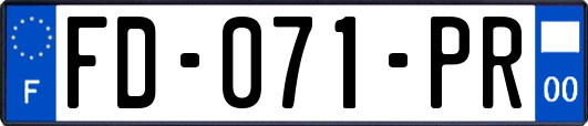 FD-071-PR