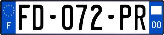 FD-072-PR