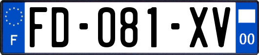 FD-081-XV