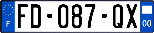 FD-087-QX