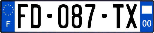 FD-087-TX