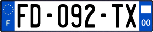 FD-092-TX