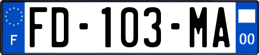 FD-103-MA