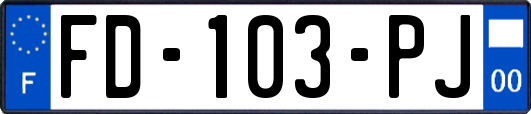 FD-103-PJ