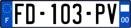 FD-103-PV