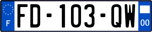 FD-103-QW