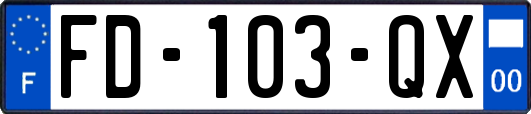FD-103-QX