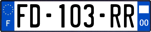 FD-103-RR