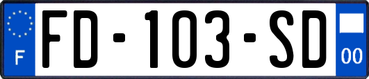 FD-103-SD