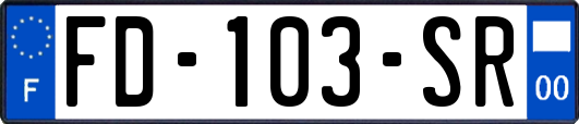FD-103-SR