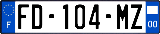 FD-104-MZ